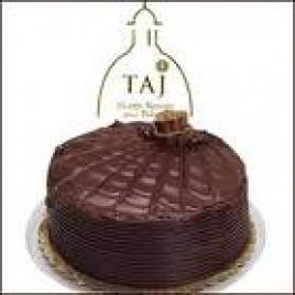1 Kg Dark Chocolate Truffle Cake